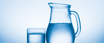 La carafe d’eau à FR. 1.-